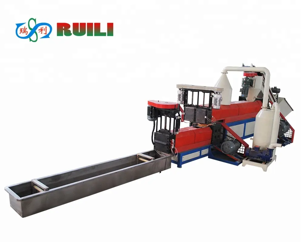 Plastic Recycling Pellet Making Granulator Machine