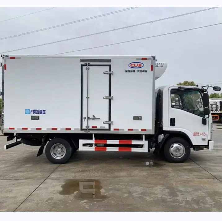 ISUZU 5 tấn tải xe tải Tủ lạnh xe tải chở hàng đông lạnh xe tải giao hàng thực phẩm đông lạnh