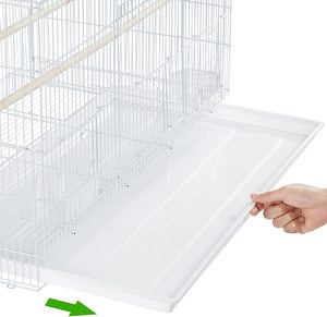 30 ''uzunluk uçuş kuş kafesi demir uçuş papağan kafesi küçük papağanlar Parakeets Cockatiels muhabbet Conures Quaker papağan - Product Image 6