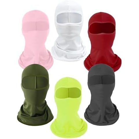 6 Pack Balaclava Face Mask Men - Camo