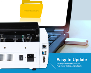 AL-910双CIS混合价值计数器假货币检测器现金计数机 - Product Image 6