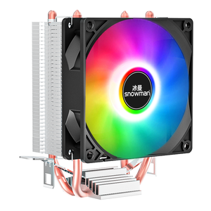 Kardan adam MX2 4 PIN renkli 1 Fan toka CPU soğutucu verimli soğutma için tek Fan CPU soğutucu optimum soğutma performansı için - Product Image 1