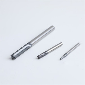 סיטונאי hrc45 סיטונאי זול מחרטה מכונת טונגסטן endmill מוצק קרביד קצה מילס חוט cnc קרביד כרסום קאטר