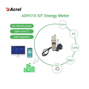 ADW310 Single-Phase Wireless WiFi IOT Energy Meter with LCD Display MQTT RS485 Modbus-RTU Paired 100A Current Transformer - Product Image 6