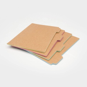 A5 Study <strong>Notebooks</strong> Kraft Tabbed <strong>Notebook</strong> Work Journal Colored <strong>Paper</strong> Note Book <strong>With</strong> Tabs, Divider Tab <strong>Notebook</strong> - Product Image 5