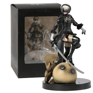 Figuras de ymj 15cm NieR: Automata SE vuông <span class=keywords><strong>Enix</strong></span> 2B cosplay thu thập mô hình trò chơi đồ chơi Anime hình nhân vật hành động - Product Image 6