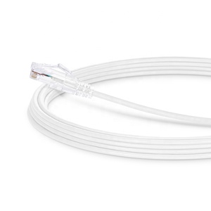 28AWG Snaggless White PVC Slim Ethernet Network Patch Cable 0,15 m Cat6a Cables de comunicación sin blindaje (UTP) - Product Image 4