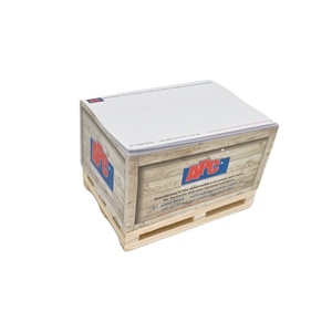 Almohadillas adhesivas para regalo de oficina impresas personalizadas, bloques de cubo, paletas de madera, notas adhesivas con logotipo de la empresa - Product Image 1