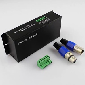 DMX512 RGB RGBW декодер с 3 * 8A 4 * 8A пульт дистанционного управления 12 В светодиодный контроллер RoHS Сертифицированный - Product Image 3