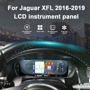 12.3'' LCD Dashboard for <strong>Jaguar</strong> XFL 2016-2019 LCD Instrument Cluster Plug and Play LCD Odometer Virtual Digital Cluster Cockpit - Product Image 2