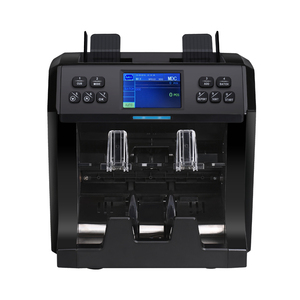 2つのポケットマルチカレンシーミックスデノミネーション紙ビルカウント仕分け機 - Product Image 1