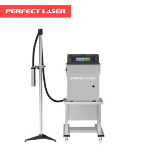 Perfekte Laser kabel Kabel Batch-Code-Druck Automatischer kontinuierlicher Tinten strahl drucker mit Encoder-Gerät