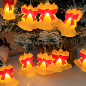 Customize Christmas <strong>String</strong> Lights <strong>With</strong> Battery Operated 10FT 20 LED Xmas Snowman Fairy Lights Extendable Led Decoration Light - Product Image 4