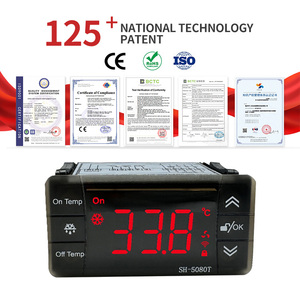 Ventilador de descongelación de refrigeración Función de retardo Control remoto inalámbrico móvil Controlador de temperatura digital con WiFi