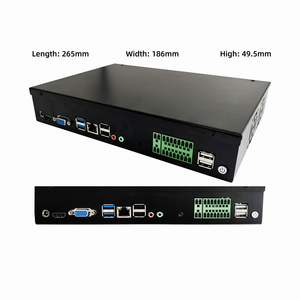 มินิพีซี Q20300G9-S10ซีรีส์ซีพียูอะตอม C3558 C3808 C3758R 10G SFP +/ 2.5g lan/ Console /vga เซิร์ฟเวอร์ qotom MINI/Router Firewall - Product Image 2