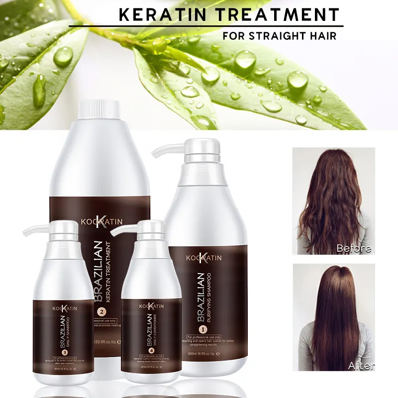 البرازيلي العلامة الخاصة الكيراتين علاج معالجة الشعر بالكرياتين المنتجات