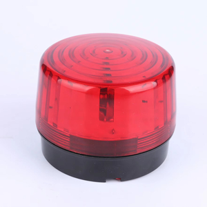 カスタム円形赤9v-15v有線LED警告ストロボライト車緊急ストロボ点滅警告灯 - Product Image 6