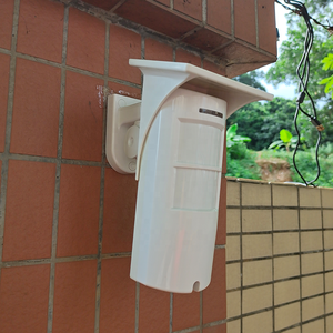 Esterna senza fili solare PIR + a microonde sensore di movimento IP65 intruso sistema di allarme rilevatore per la sicurezza perimetrale antifurto allarme - Product Image 4