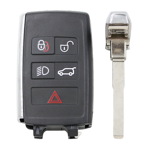 กุญแจรีโมทรถยนต์อัจฉริยะ4 + 1/5ปุ่ม,FSK 433MHz PCF7953P ชิปสำหรับ Jaguar XJ XF XE F Type F Pace KOBJTF10A ใบมีด HU101 - Product Image 4