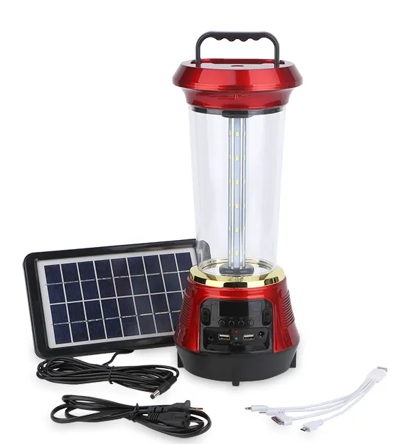 teyoza LED rechargeable camping lantern portable solar emergency light outdoor