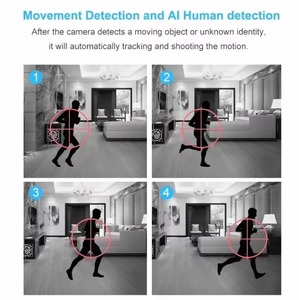 5MP kablosuz akıllı IP kamera WiFi kapalı açık güvenlik kamera gece görüş hareket algılama ile 2 yönlü ses - Product Image 4