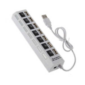 7-портовый коммутационный концентратор USB HUB7-port HUB7-bit расширения Splitter USBhub с независимыми переключателями - Product Image 5
