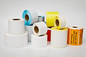 60x40 40x30mm tự dính trực tiếp nhãn dán nhiệt giấy mã vạch nhiệt nhãn giấy cuộn - Product Image 4