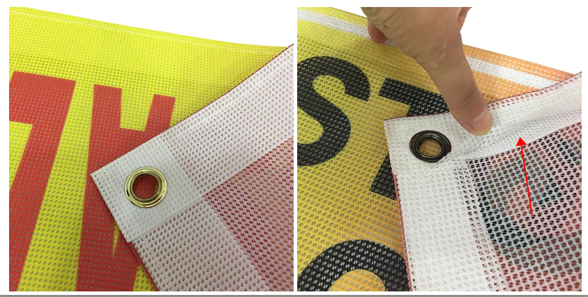 แบนเนอร์ตาข่ายพีวีซี