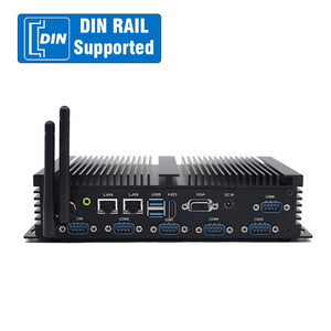 微型工业控制主机4g卡槽嵌入式双网双低功耗Linux无风扇迷你电脑 - Product Image 2