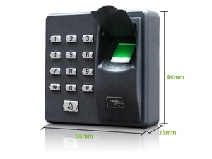 ZKT X7 עצמאי אבטחה חכם טביעות אצבע סורק RFID כרטיס קורא טביעות אצבע ביומטרי מנעול דלת בקרת גישה מערכת - Product Image 4