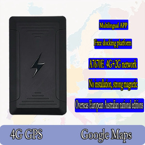 携帯用充電式GPSトラッカー4Gワイヤレス追跡デバイスSIMカード資産ロケーターAndroidアプリダッシュボードナビゲーション用 - Product Image 2