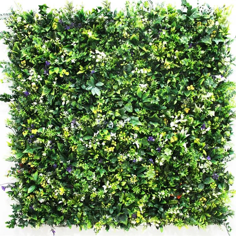 Fausse feuille plantes tenture murale Faux feuillage vigne artificielle clôture d'intimité herbe mur vert pour décor extérieur jardin