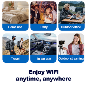 Phổ xách tay 5g mifis esim <span class=keywords><strong>hotspot</strong></span> di động Wi-Fi di động mifis Router 4500mAh pin wifi6 5g router với khe cắm thẻ Sim - Product Image 5