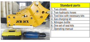 Prix d'usine AORIS SB10 Marteau hydraulique pour mini pelle de 0.8 à 1.5 tonnes avec 2 ciseaux (40mm) et garantie de 12 mois - Product Image 5
