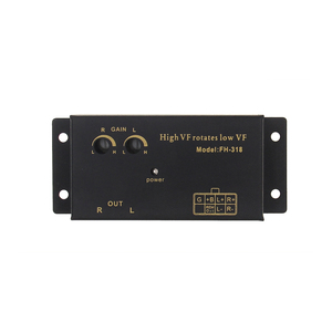 Altavoz RCA de Audio para coche, convertidor de salida de línea de alto a bajo nivel con cable