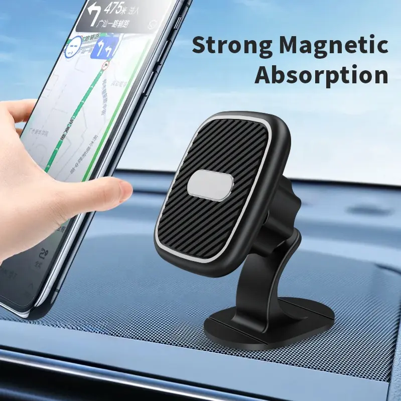 Hotriple F5 Suporte magnético para carro, suporte ajustável para celular, suporte magnético para carro, suporte de boa qualidade para carro