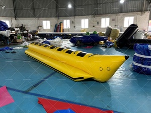 8 persone durevole gonfiabile Banana Boat pesante piscina estiva galleggiante per la famiglia spiaggia festa <span class=keywords><strong>Design</strong></span> essenziale per uso domestico - Product Image 6