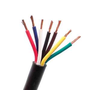 Toptan kablo 0.14x4 Liyy PVC kılıf çok iletken tel 3 4 5 6 7 maça telleri 0.3 0.5 0.75 1 mm esnek kontrol kablosu - Product Image 2