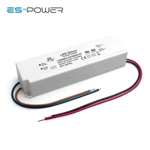 Controlador LED IP67 60W Voltaje constante a prueba de agua 100-240VAC Entrada 12V DC Salida Fuente de alimentación conmutada para tira de luz ES - Product Image 1