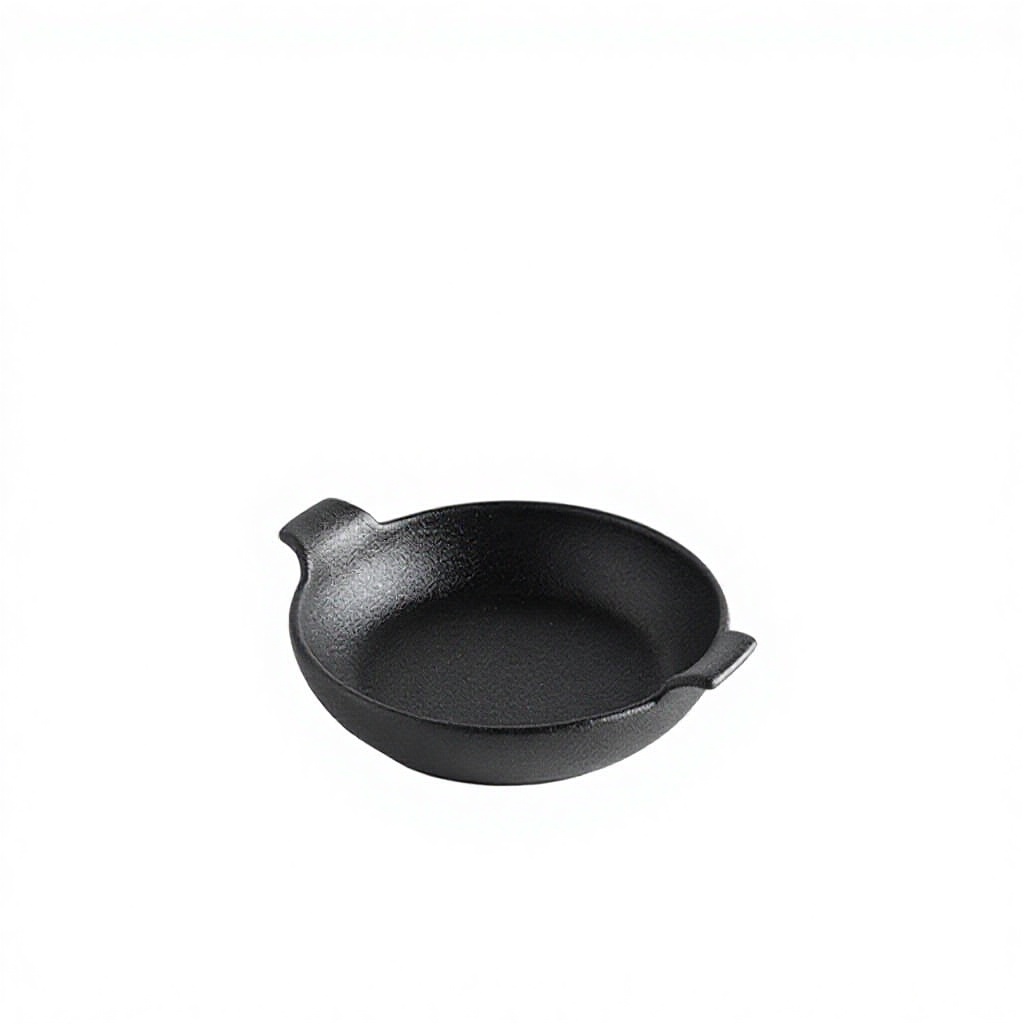 Petit moule rond noir