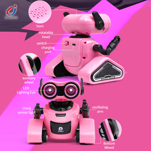 Chengji <strong>Remote</strong> <strong>Control</strong> <strong>Robot</strong> Toy Gesture Sensing Led Eyes Music <strong>Programming</strong> Intelligent Ai Smart Toy <strong>Robots</strong> for Kids Children - Product Image 4