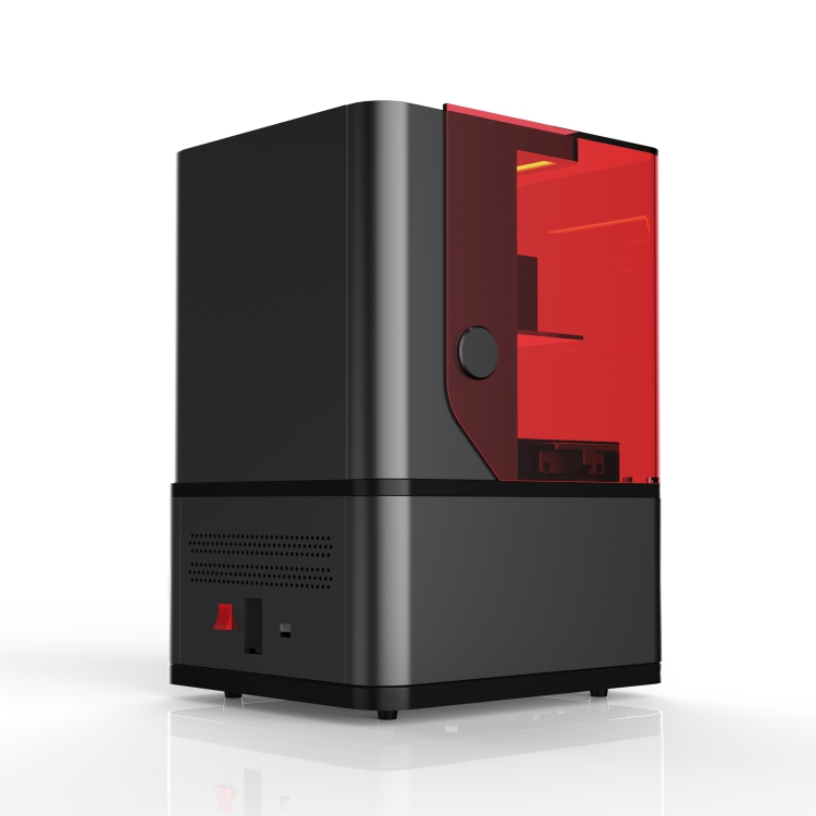 resina fotosensibile della stampante nera rossa 3D della struttura di 192mm Photopolymer 2