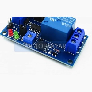 12V normally open trigger <strong>delay</strong> relay circuit module vibration alarmThe 12V normally open trigger <strong>delay</strong> relay <strong>delay</strong> circuit modu - Product Image 1