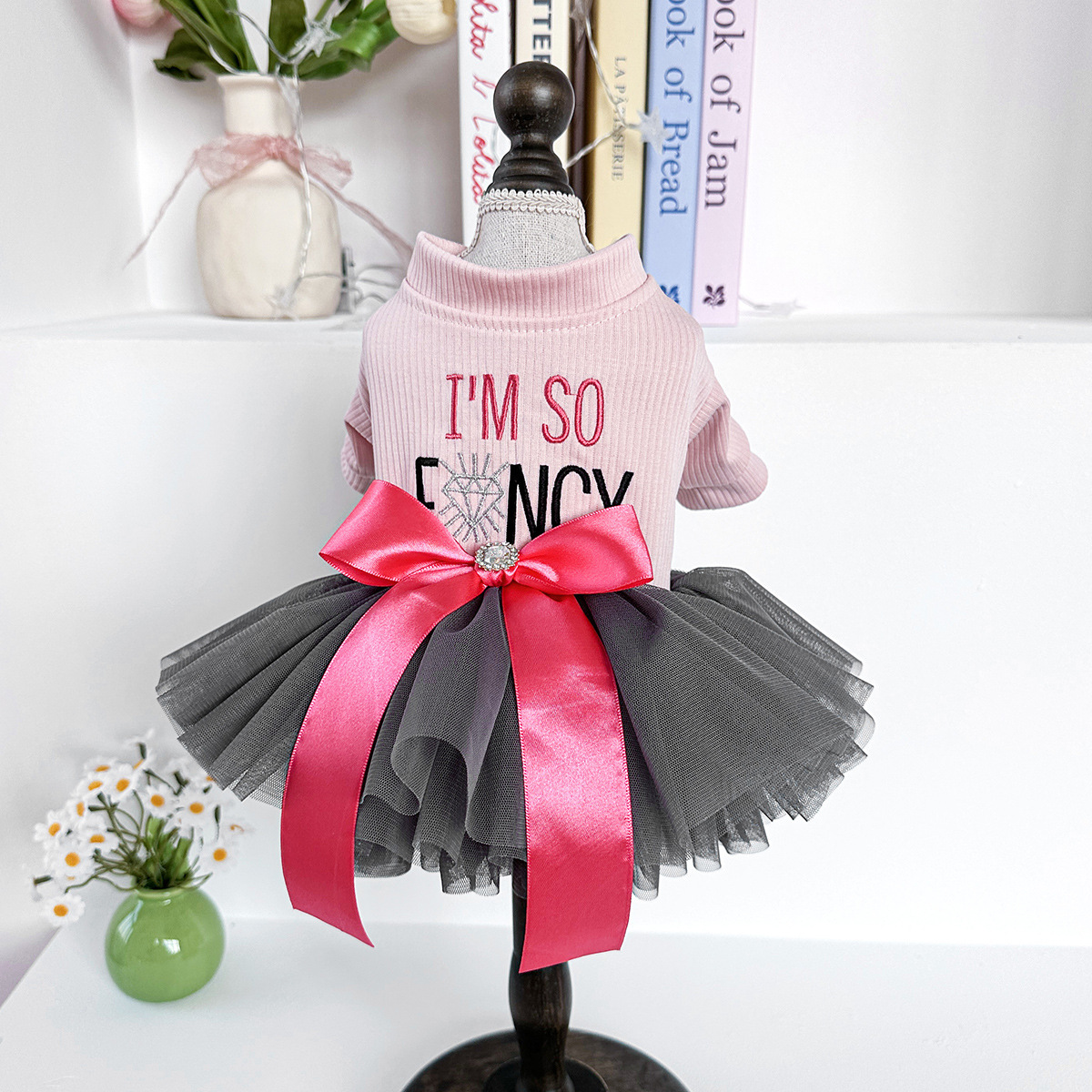 Trendy fine yarn dress