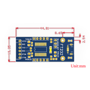 Waveshare FT232 micro USB UART Board originale FT232RL modulo Kit supporta Mac, Linux, androidi, Windows scheda di sviluppo - Product Image 6