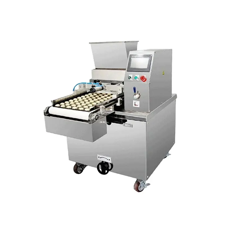 Automatische Mini Cookie Deposit Machine Industriële Roterende Cookie Making Machine Hoge Efficiëntie Koekjesmachine Leverancier