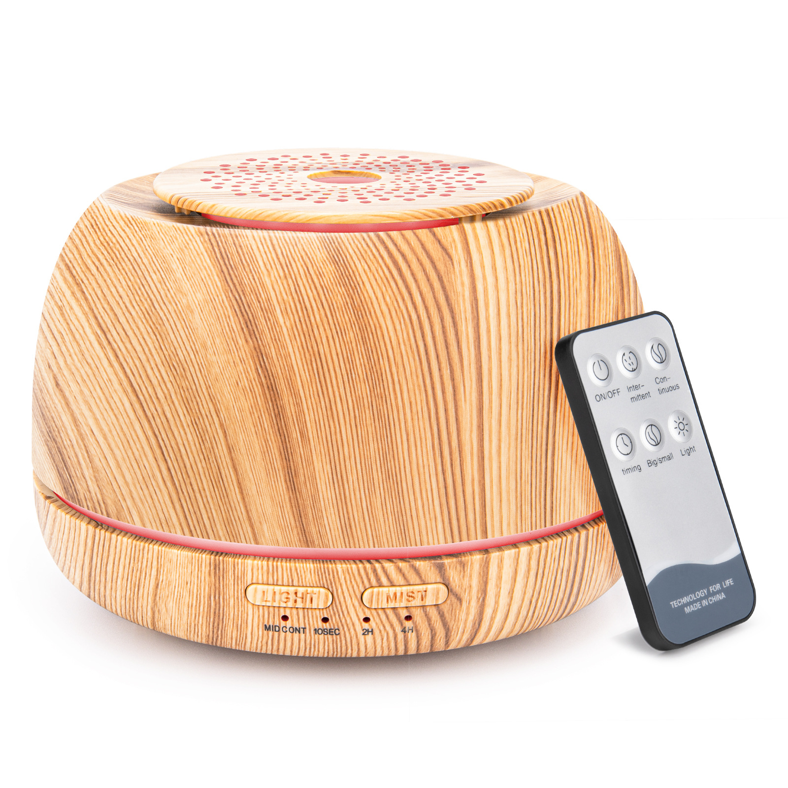 Grano de madera clara