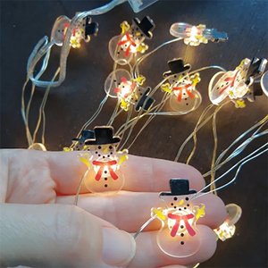Wholesale LED Small Light Decorative Light Battery Box LED Rose Light <strong>String</strong> Simulation Flower for Wedding Party Home - Product Image 1