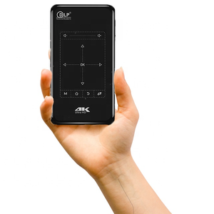 Miniproyector portátil para uso en el hogar, HD-MI de proyección de películas con función de mirroring, DLP, con entrada de P09-II 3D, 4K, android 9, 1G, 8G - Product Image 2