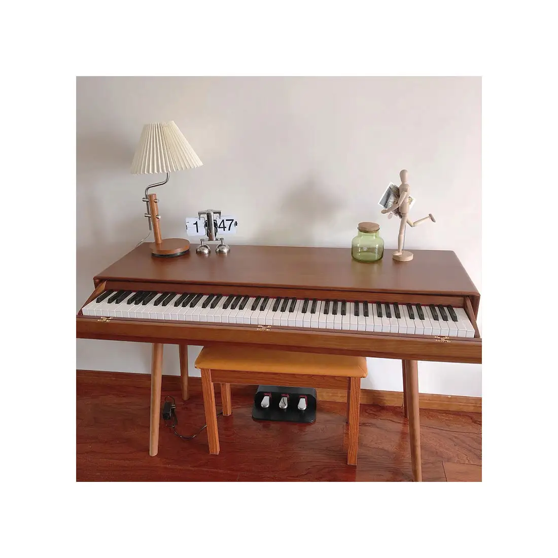 Piano électronique à 88 touches, lecteur Audio numérique, Teclado Musical